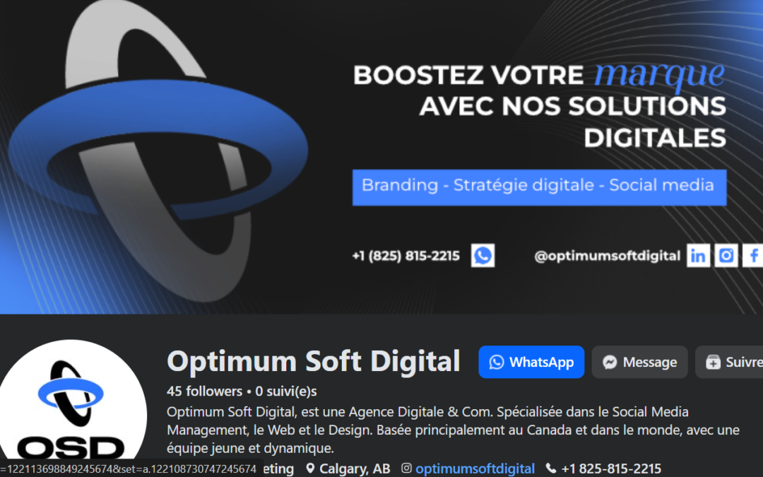 Page facebook de OSD