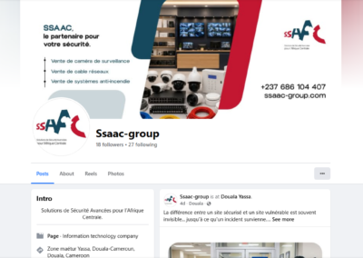 Page facebook de SSAAC-Group